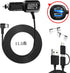 Dash Cam Charger 2024 Upgraded USB-C Car Charger with Dual USB Port, Compatible with Rexing, Byakov, AKASO, Crosstour,