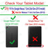 Premium Slim Synthetic Leather Flip Stand Case for Google Nexus 7 2013 FHD 2nd Gen Tablet, Magnetic Closure (Red)