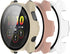 Protective Case for Garmin Forerunner 265/265S with Screen Protector, Anti-Drop Hard PC Full Cover (Pink/Apricot/Clear)