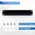 GeeekPi 10 inch 1U T1/T0/T2/T1 Plus/T0 Plus/TL1 10 inch (2) Brush Cable Manager Rack Mount Cable Management Panel