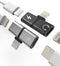 2-Pack iPhone Headphone Adapter: 2-in-1 Lightning Splitter for Audio & Charge, Compatible with iPhone 13, 12, 11 Pro