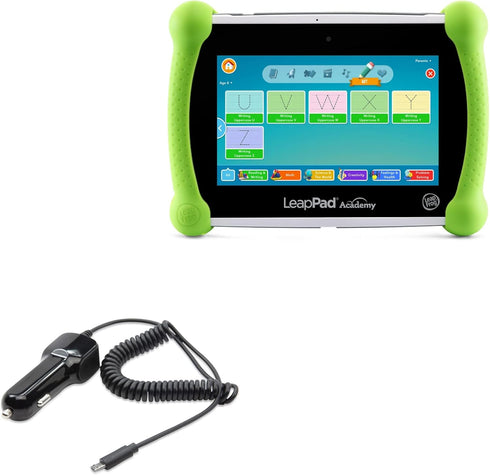 BoxWave Car Charger Compatible with Leapfrog LeapPad Academy - Car Charger Plus with Extra USB Port