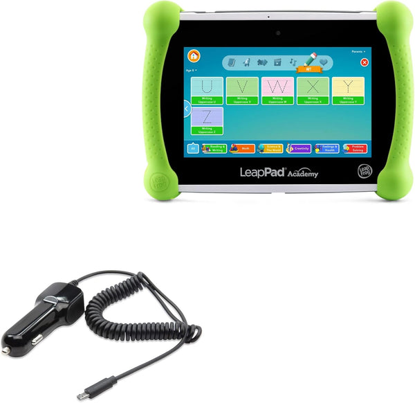 BoxWave Car Charger Compatible with Leapfrog LeapPad Academy - Car Charger Plus with Extra USB Port