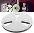 1/4 7 Inch Empty Tape Reel, Open Reel Audio Aluminum Alloy Takeup Reel for TEAC, Universal Open Reel Sound Tape Empty