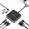 Delippo USB C Hub Docking Solution, 8 in 1 with Charger dongles Gigabit
