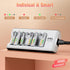 EBL 1.2V 2800mAh 4Counts 1100mAh 4Counts 8-Bay Rechargeable Batteries with Charger, NiMH AA Batteries & AAA Batteries