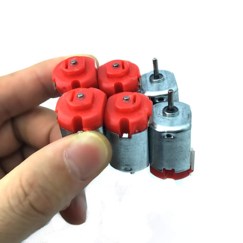 10pcs Micro 130 DC Motor - Strong Magnetic Brushed Electric DC Motors for DIY Remote Control Toy Cars