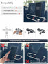 Generic Magnetic Car Phone Holder for Vent Mounts Slim Case Compatible, Includes Metal Plate Strong Magnetic Grip