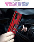 Samsung Galaxy Note 20 Case Military Grade Drop Impact 5G Armor Heavy Duty Shockproof with 360 Metal Rotating Ring
