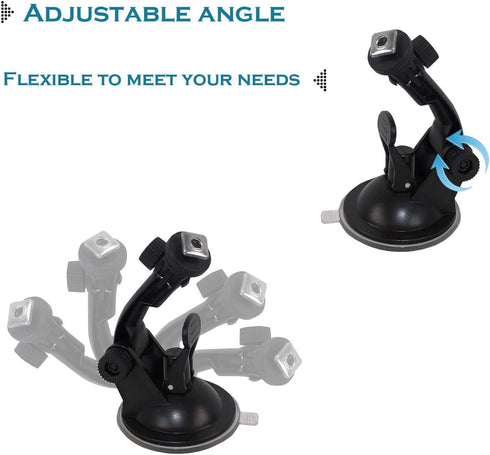 Car Windshield Suction Cup Mount for 7 Inch Display Monitor | Backup Camera Windshield Mount