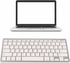 Keyboard, 78 Keys German Layout, Ultra Slim Smart Keypad, Portable Silent German Keyboard, QWERTZ Layout for iOS,