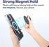 FCVHEDS Magnetic Phone Handle Compatible with Phones, Foldable Phone Grip Stand for Smart Phones, Tablet Computers