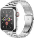 iiteeology Apple Watch Band 45mm Series 9 8 7, Upgraded Stainless Steel Band with iWatch Screen Protector Case for Men