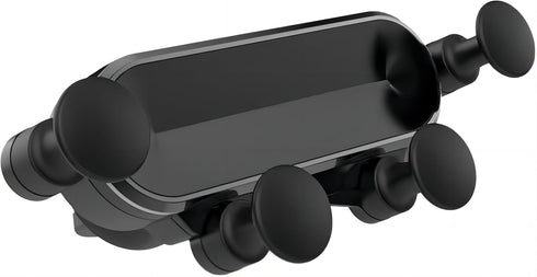 Car Phone Holder, Sleek Compact Gravity Phone Mount for Vent, Cartoon Mini Stand for 4.0-6.0 Inch Smartphones