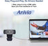 Anivia 1080P Mac/Laptop/MacBook/Tablet-1 Webcam for PC Computer Camera Built-in Noise Canceling Microphones, Low-Light