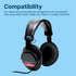Ear Pads Replacement for Sony MDR-7506/MDR-V6/MDR-V7/MDR-CD900ST Headphone by MMOBIEL, Memory Foam, Black