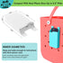 Phone Holder for Bogg Bag Accessories, Universal Hard ABS Plastic Case for Simple Modern Bag & XL Bogg Bag, White
