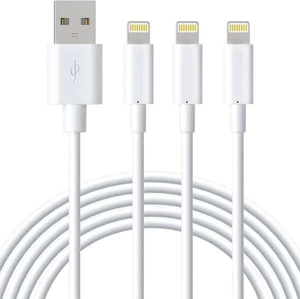 Marchpower Lightning Cable MFi Certified, 3Pack 6FT iPhone Charging Cable, USB A to Lightning for iPhone 14 Plus, 13
