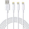 Marchpower Lightning Cable MFi Certified, 3Pack 6FT iPhone Charging Cable, USB A to Lightning for iPhone 14 Plus, 13