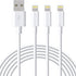 Marchpower Lightning Cable MFi Certified, 3Pack 6FT iPhone Charging Cable, USB A to Lightning for iPhone 14 Plus, 13