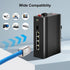 RJ45 Connectors, 50PCS Shielded Pass Through Connector, Cat 6 Gold Plated 3 Prong 8P8C with 50PCS Strain Relief Boots