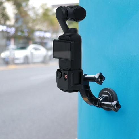 Lupholue 360 3 Magnetic Mount Expansion Adapter, Camera Bracelet with Cold Shoe on Car Railings Refrigerators, Rotation