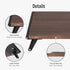 22.4" 8.3" loukin Monitor Stand Riser for Desk, x Larger Computer Stand for Laptop, PC, Printer, Sturdy Desktop