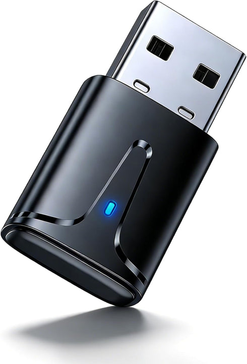 KAIY USB Bluetooth 5.3 Adapter for PC, Long Range Bluetooth Dongle Receiver for