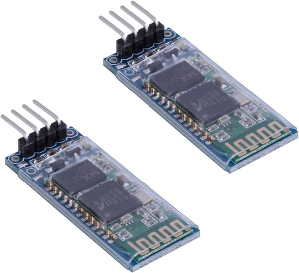 HiLetgo 2pcs HC-06 RS232 4 Pin Wireless Bluetooth Serial RF Transceiver Module for Arduino