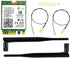 Wireless-AC8265 Dual Mode NIC Module for Jetson Nano Developer Kit, Supports 2.4GHz/5GHz Dual Band WiFi & Bluetooth