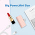 Mini Portable Charger for iPhone, 5000mAh Small Battery 2 Packs Ultra-Compact Power Bank Compatible with iPhone