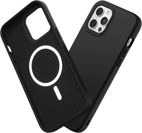RhinoShield SolidSuit Case for iPhone 12/12 Pro - Magsafe Compatible, Slim Design with 3.5M Drop Protection