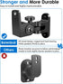 Speaker Wall Mounts, Universal Mounting Bracket for Small Surround Sound Speakers, Compatible with Bose, JBL, KEF