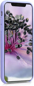 kwmobile TPU Silicone Case for Apple iPhone Xs, Soft Finish Phone Cover in Light Lavender