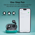 X9 Wireless Earbuds, Bluetooth 5.3 Waterproof Stereo Earphones with Touch Control and Microphone, Deep Bass, Green-Gray