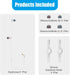 AMVR Noise Isolating Earbuds for Meta Quest 2 VR Headset, Custom Made with 3D 360 Degree Sound (White)