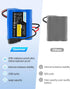 Qwenoer 5800mAh 12V 12V Pack 12 12Volt 12 Lithium Battery, Battery with Volt Battery Charger and Bare Leads Wire