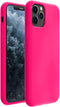 ZUSLAB Case for Apple iPhone 11 Pro Max, Silicone Gel Rubber Bumper Cover, Slim Thin Hard Shell Shockproof - Neon Pink