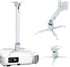 Runhike Projector Mounts Compatible with Epson Projector for Wall and Celling Mount,Ceiling Mount