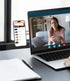 CloudValley Magnetic Phone Holder for Laptop, Designed for iPhone 16/15/14/13/12 MagSafe, Adjustable Side Mount