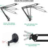 AceTaken 10'' C920s C930 C922x C925e C615 Webcam Ring Light Wall Mount, Streaming Light with Folding Arm Wall Holder
