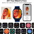 Fitness Tracker Smart Watch with 2.01" Screen, Heart Rate/Sleep Monitor, Waterproof for Android iPhone (Blue)