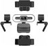 ASHATA 4K Digital Zoom, Webcam Built in Microphone, Super Bright Fill Light Auto Beauty USB PC Camera for Laptop