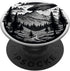 PopSockets Standard PopGrip Flying Aliens UFO Saucer Surrounded Mountains