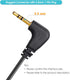 2-Pack Walkie Talkie Earpiece with Mic, 2.5mm 1-Pin G-Shape Walkie Talkie Headset with PTT, ONLY Compatible with Motorola Talkabout Two-Way Radios