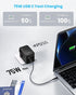 VINTAR 75W GaN Universal Travel Adapter with 3 USB C PD and 2 USB A QC, All in One Travel Essentials for Worldwide Use