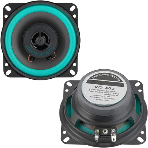 Fydun 4 Inch Supertone 100W Car Horn Tweeter Speaker for Vehicle Door Music Waterproof