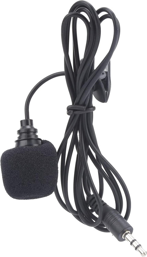 Qiilu Bluetooth Adapter for Alpine CDA 9884, Car Radio Aux Cable with Microphone Handsfree Adapter for KCE-236B