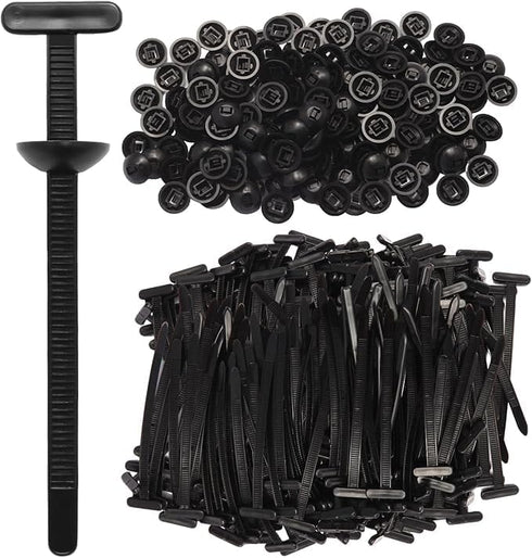 150 PCS Nylon Universal Cable Tie Quick Repair Buckle Zip Tie Clip