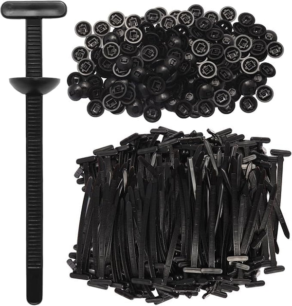 150 PCS Nylon Universal Cable Tie Quick Repair Buckle Zip Tie Clip